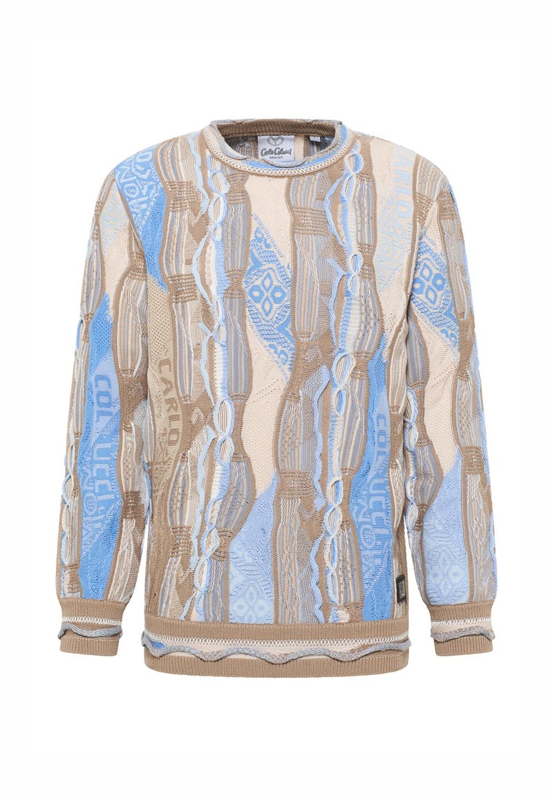 carlo colucci Trui blauw carlo colucci Trui blauw