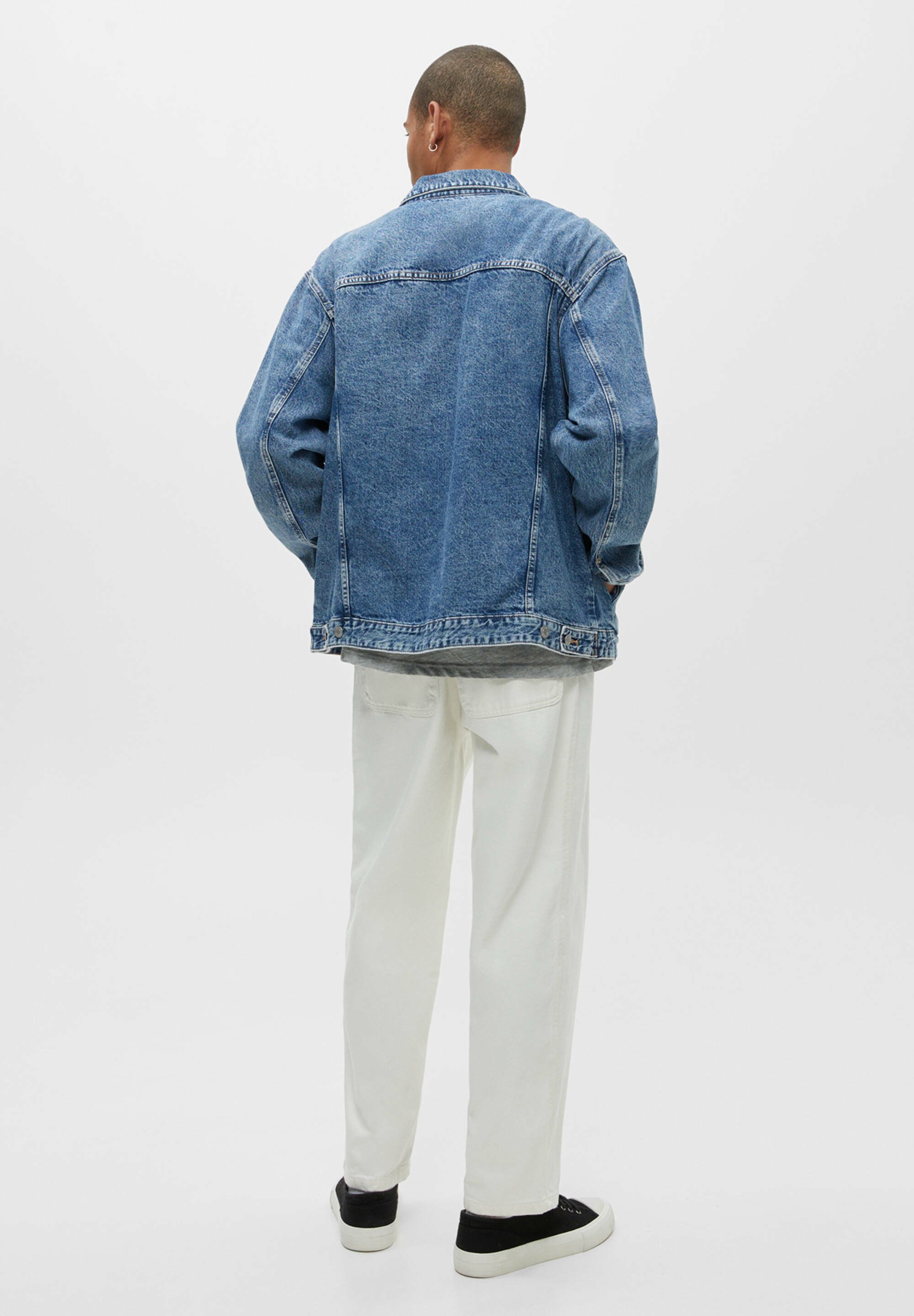PULL\u0026BEAR WITH SEAM DETAIL - Denim 