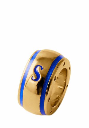 CON INICIAL S ESMALTE CON FORMA CIRCULAR - Adorno - gold-colored