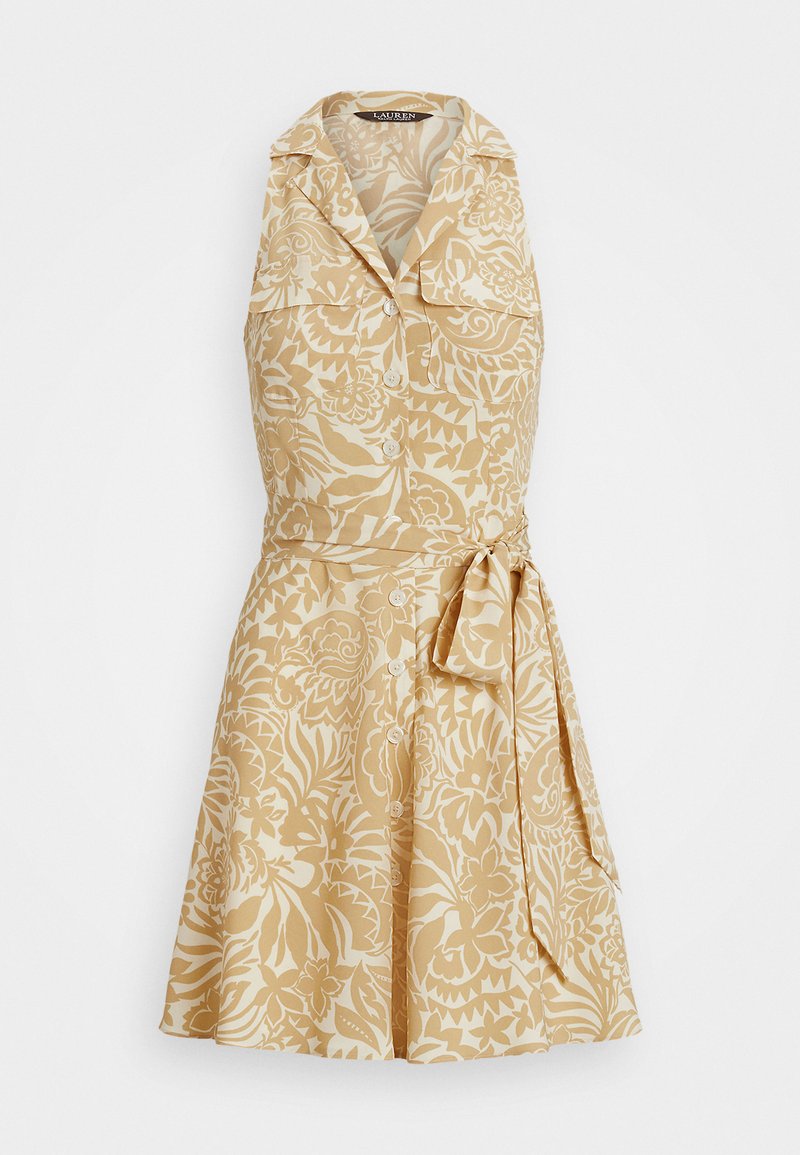 Lauren Ralph Lauren Blousejurk beige Lauren Ralph Lauren Blousejurk beige