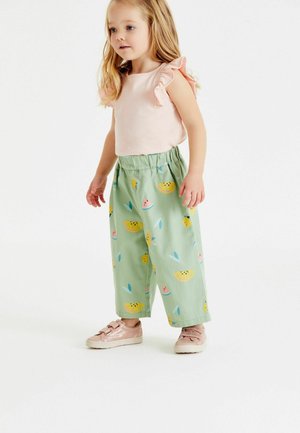 PULL-ON - Stoffhose - sage green