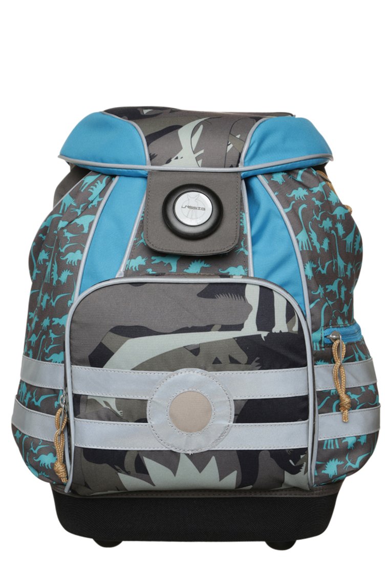 Lässig Mochila escolar - dino slate/turquesa - Zalando.es