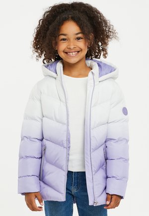 THB HOODED OMBRE JASMINE - Winterjas - lilac