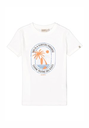 T-shirt print - off white