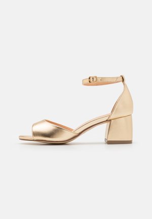 Even&Odd Wide Fit by Zalando, Sandales - gold-coloured