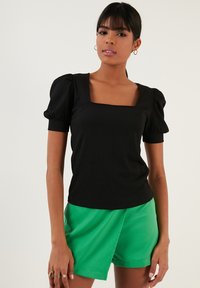 Bluse - black