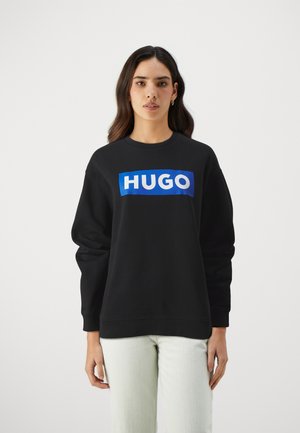 HUGO CLASSIC CREW - Sweatshirt - black