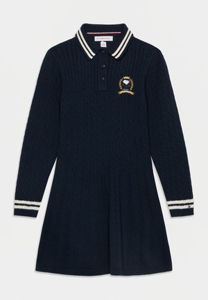 Tommy Hilfiger, PEANUTS  - Strikkjoler - dark blue