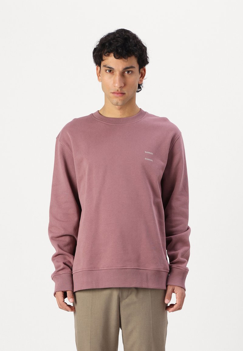 Samsøe Samsøe JOEL CREW NECK - Felpa - rose taupe