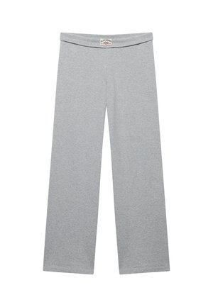 Superdry & Co, SUPERDRY ATHLETIC ESSENTIALS FOLD OVER JOGGERS.. - Pantaloni sportivi - grey marl
