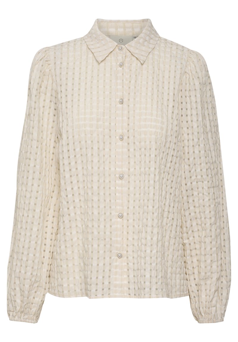 Kaffe Overhemdblouse crème Kaffe Overhemdblouse crème