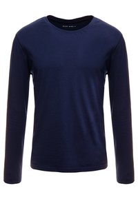 PI-YT-BAS0-0122 LONG SLEEVE TEE / 802 - BLACK - Topper langermet - dark blue
