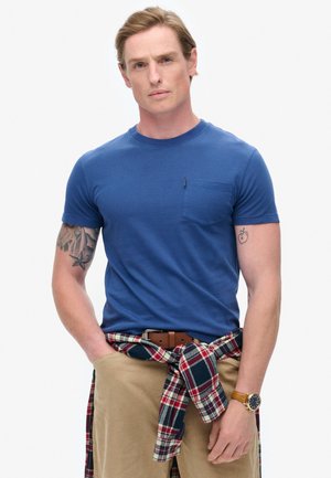Superdry & Co ESSENTIAL niebieski