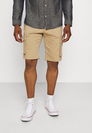 WASHED CARGO - Shorts - classic khaki