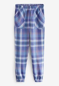 Next CRINKLE REGULAR FIT SET - Nattøj sæt - blue check