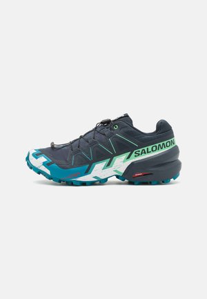 SPEEDCROSS 6 - Trail running shoes - carbon/tahitian tide/white