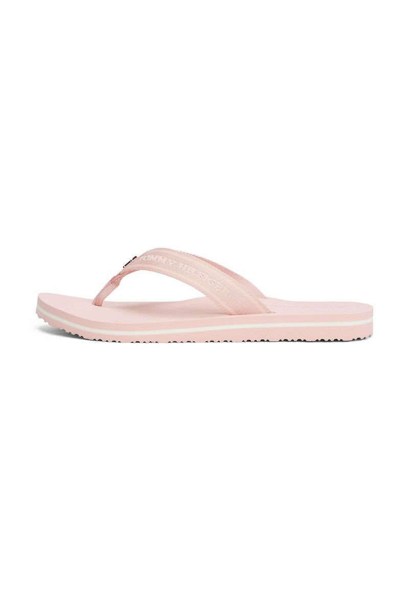 Tommy Hilfiger WEBBING TONAL LOGO - Pool shoes - foggy pink