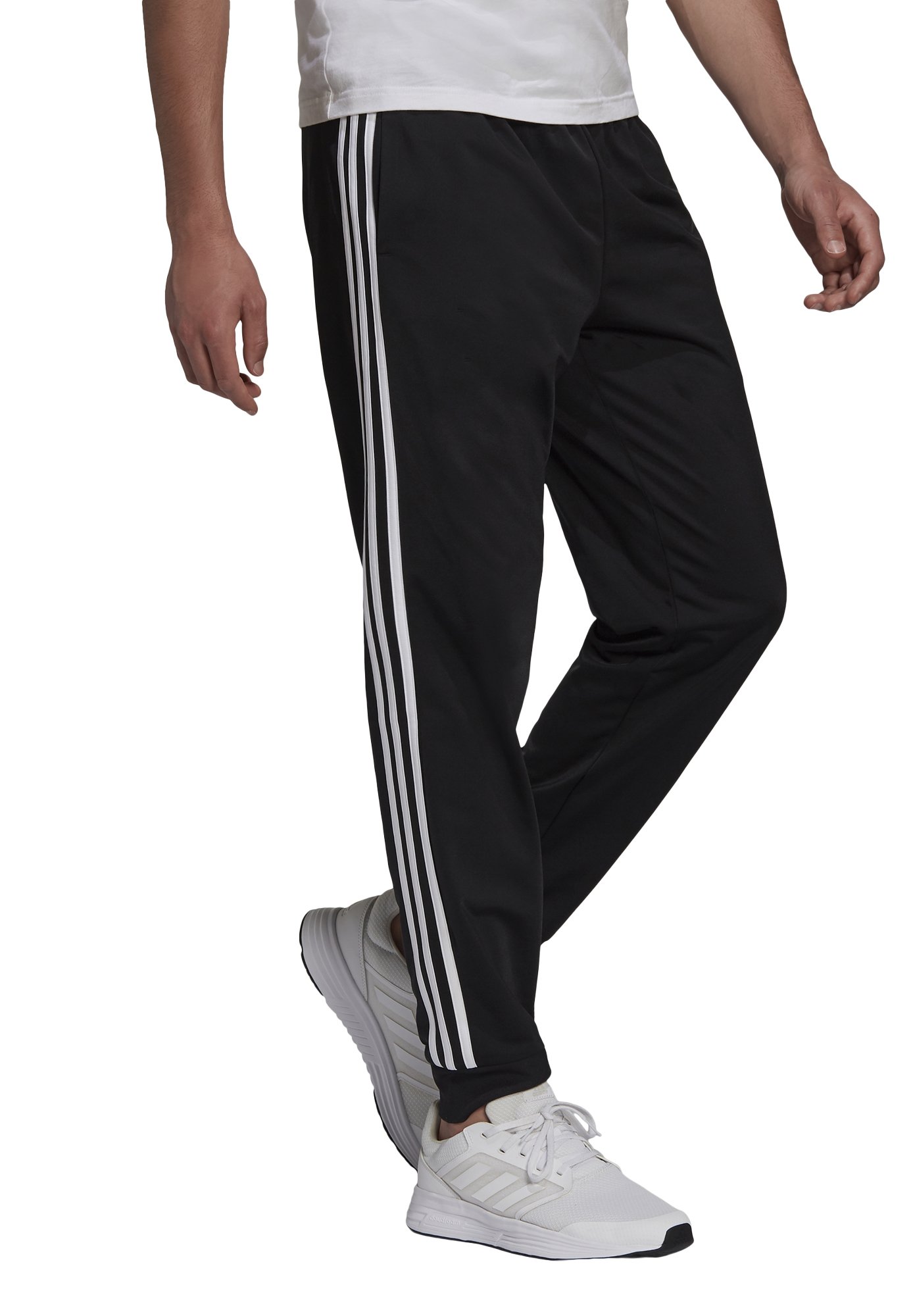 adidas Sportswear M 3S JOG TP - Pantalones deportivos black/white/negro - Zalando.es