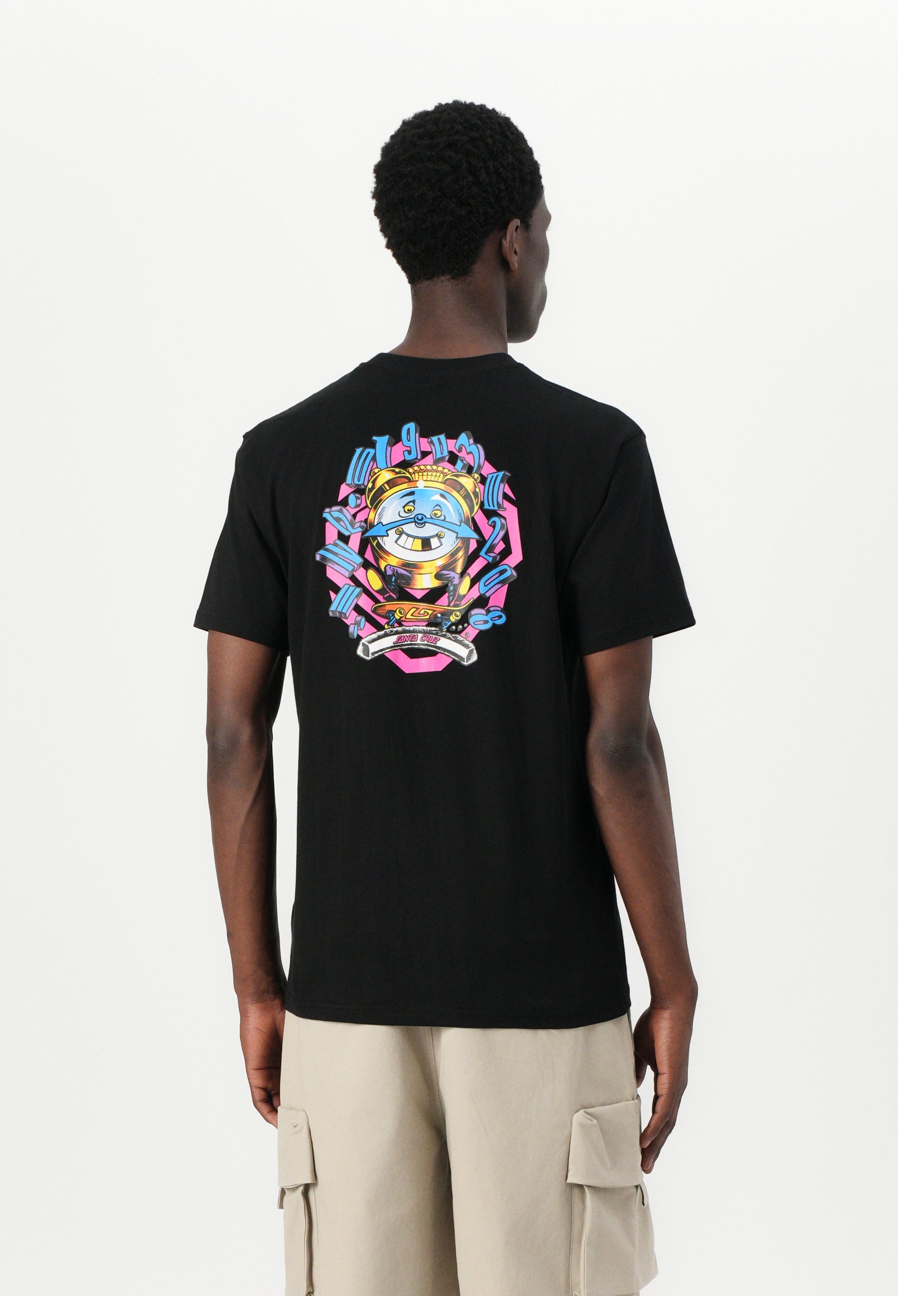 ★Santa Cruz Grabke All Around T-Shirt 関税込★ Santa Cruz GRABKE ALL AROUND STACK UNISEX - Print T-shirt