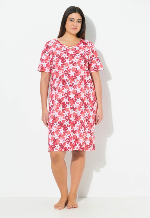 2 PACK SHORT SLEEVE - STARFISH - Nachthemd - coral