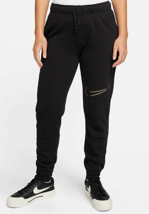 CLUB - Tracksuit bottoms - schwarz