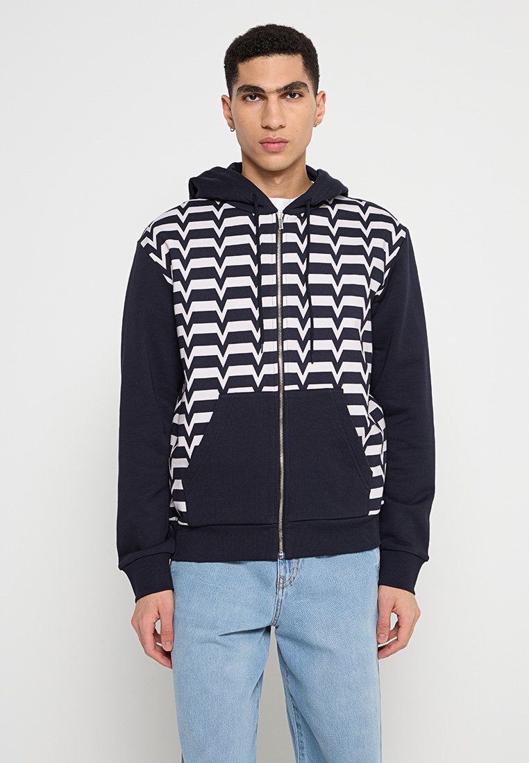 Missoni Sweater met rits blauw