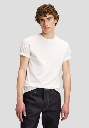 Lee, LEE T-SHIRT 101 SHORTSLEEVE TEE - T-shirt basic - weiss