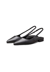 Calvin Klein FLAT - Balerini cu baretă la spate - black