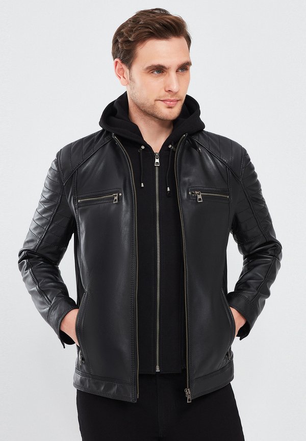 Lederjacke