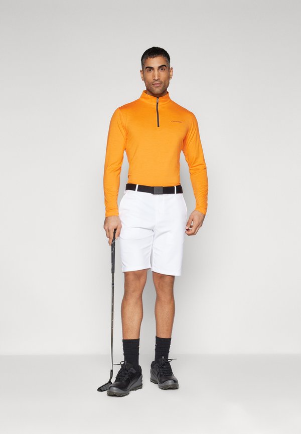 NEWPORT HALF ZIP - Long sleeved top - sun flare marl4