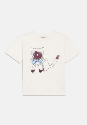 Mini Rodini SIAMESE TEE UNISEX - Tričko s potlačou - white