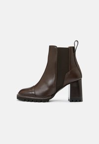 Não selecionado, dark brown