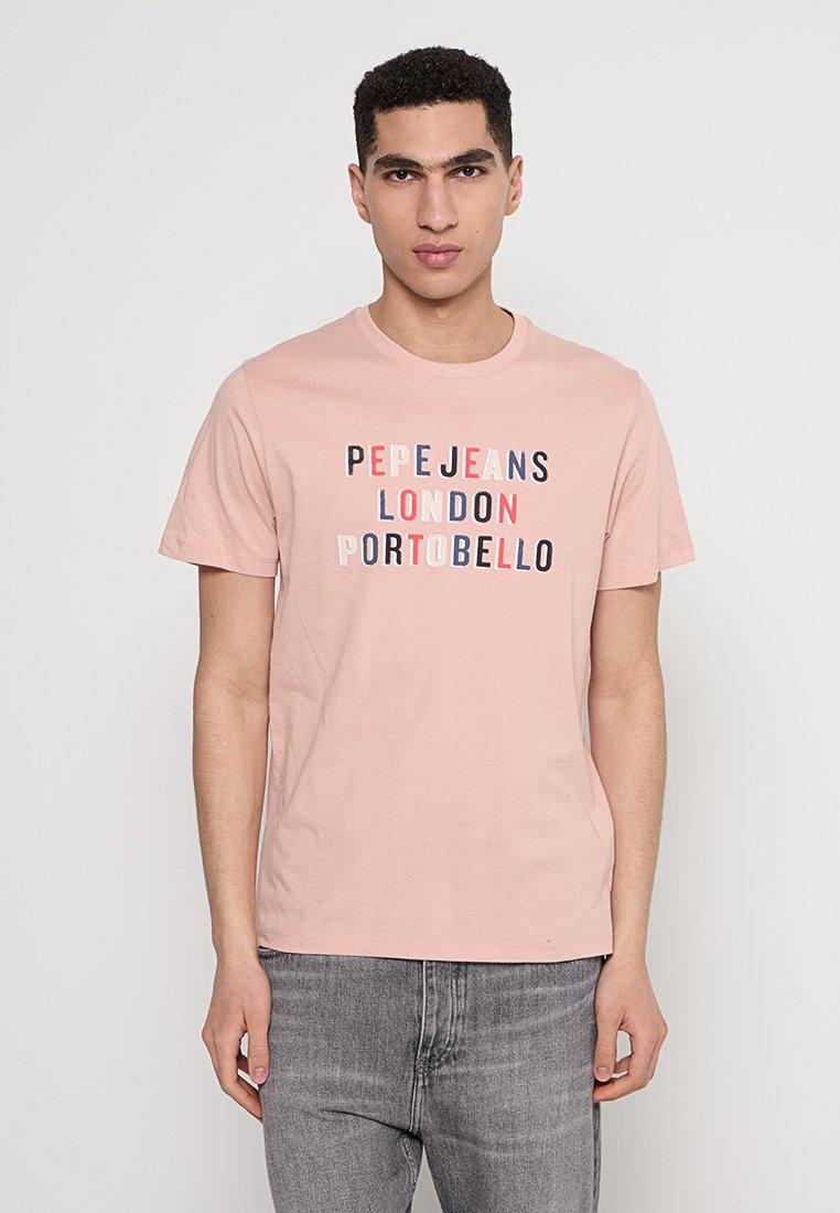 Pepe Jeans T-shirt print roze