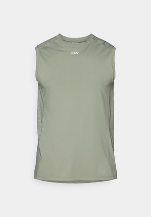 ICANIWILL MIRAGE TANK MEN - Top - sea green