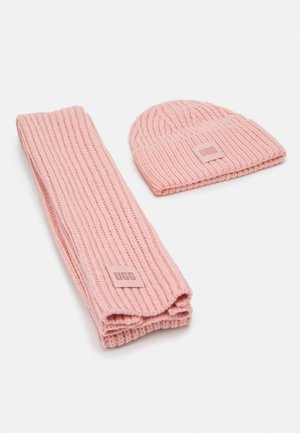 CHUNKY SET - Écharpe - light pink