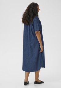 Kaffe Curve LOUISA  - Vestido vaquero - dark blue chambray