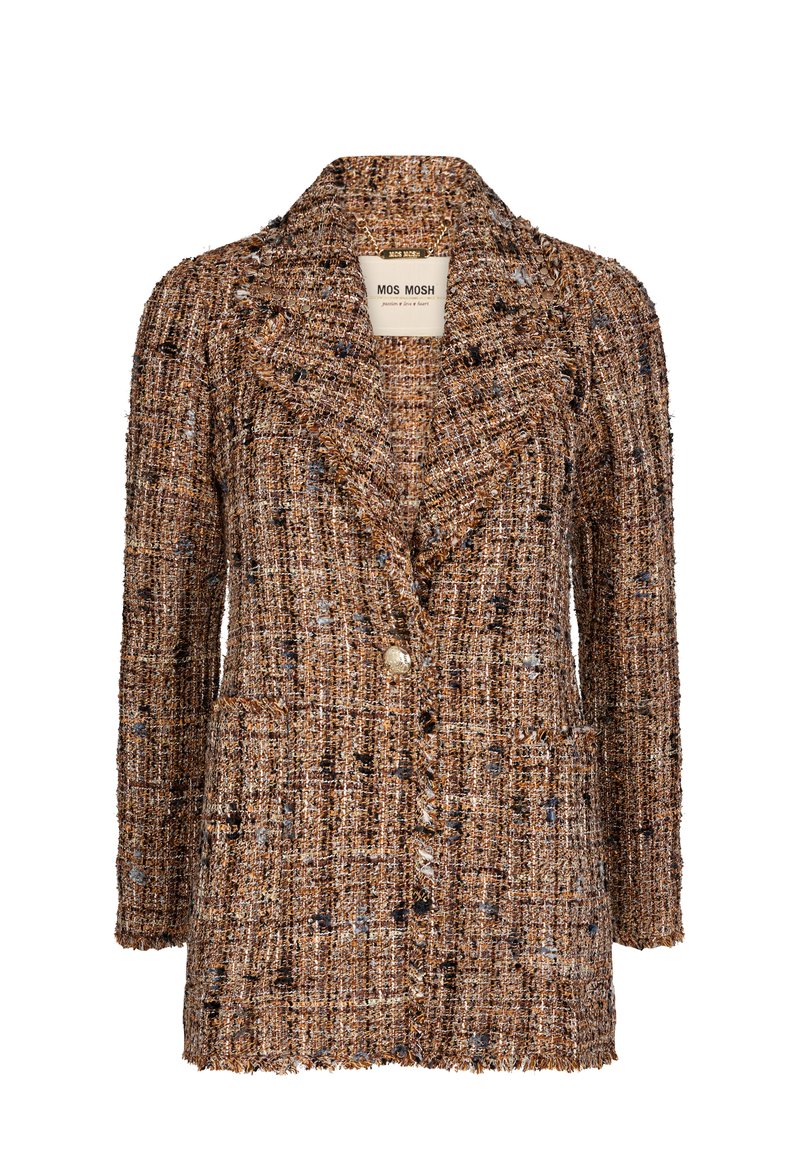 MOS MOSH Halflange jas bruin