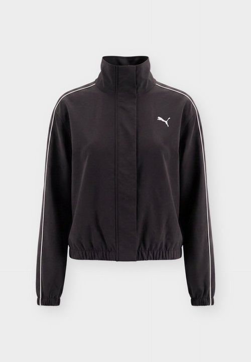 PUMA Chaquetas de Training de Mujer W Tropical Speed Moto Woven Ja Negro — photo 5