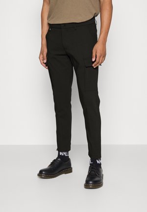 Pantalones cargo - black