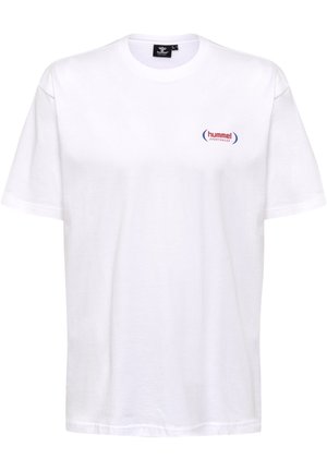 Hummel FELIX LOOSE TEE - Basic T-shirt - white