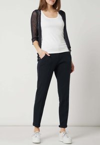 Apricot Strickjacke - marineblau