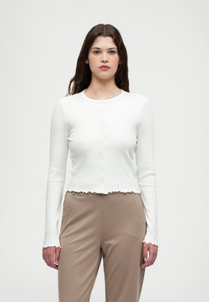 ONLINA CARDIGAN - Gilet - cloud dancer