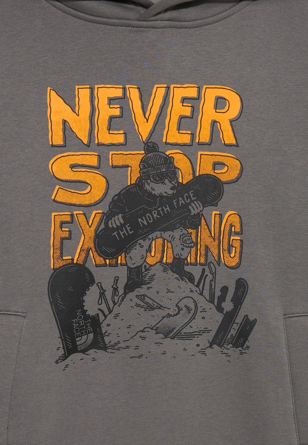 OVERSIZED HOODIE GRAPHIC UNISEX - Hoodie - smoked pearl3