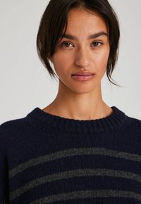 GAI+LISVA Pulóver - midnight blue dark grey stripe