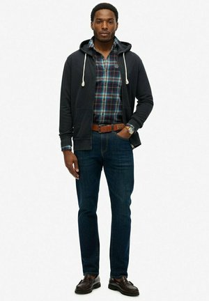 ESSENTIAL - Zip-up sweatshirt - bradley navy