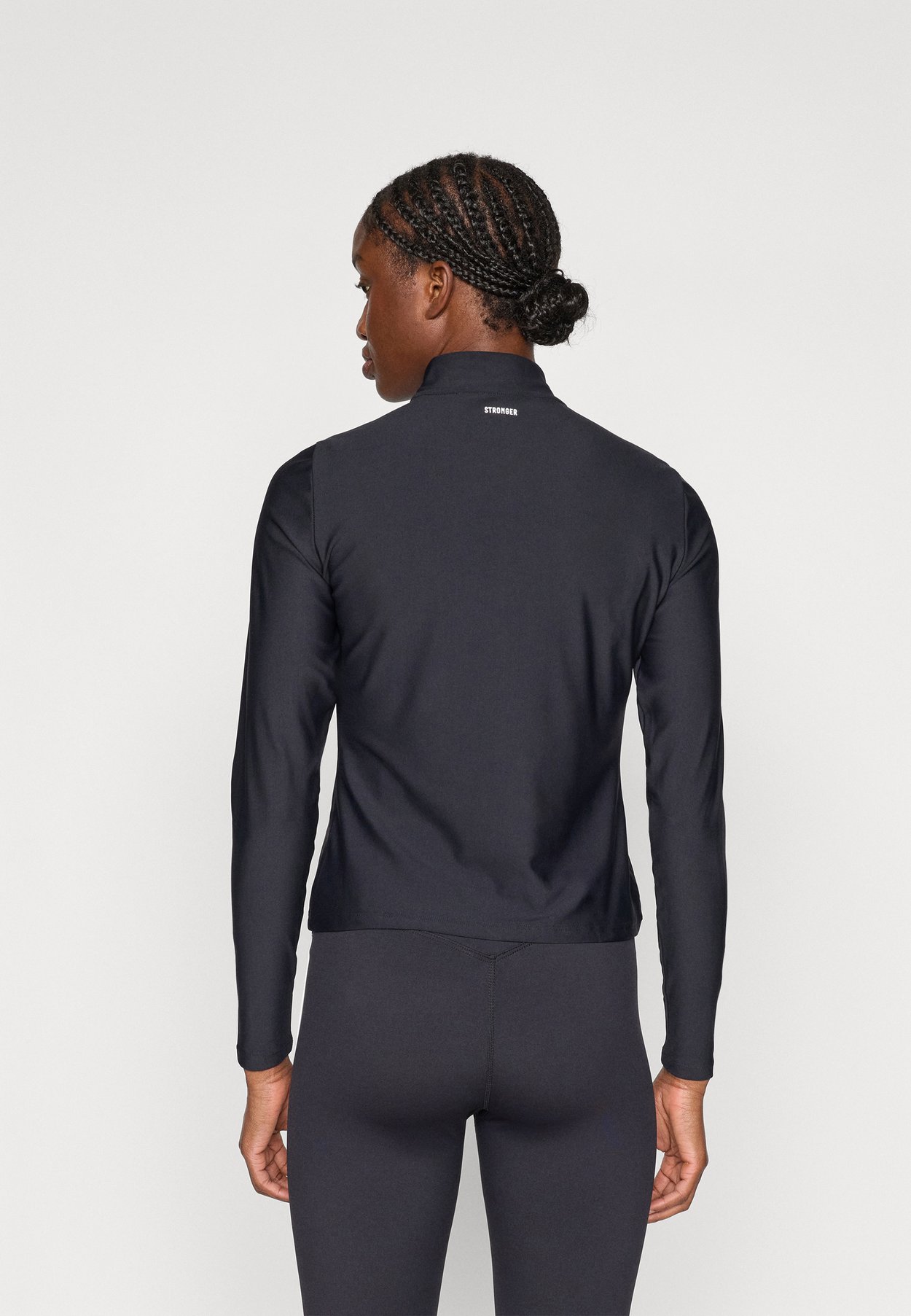 SIGNATURE STRIPE HALF ZIP