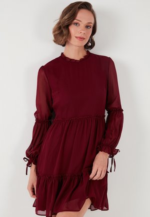 LELA REGULAR FIT - Koktel haljina / svečana haljina - bordeaux
