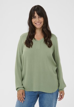 AMI - Blouse - sea spray