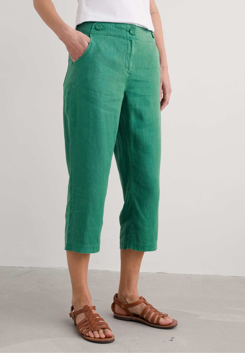 Seasalt Cornwall - BRAWN POINT CROPS - Trousers - pine - pine, Enlarge