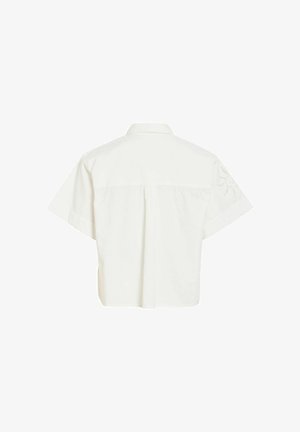VILA, HEMD VILAYKI KURZÄRMELIGES - Blusa - snow white